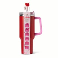 Manna Valentines™ Atlas Stainless Steel Tumbler - Red Perspective: Main