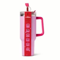 Manna Valentines Atlas Stainless Steel Tumbler - Pink Perspective: Main