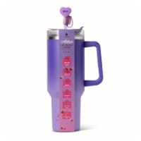 Manna Valentines™ Atlas Tumbler Stainless Steel - Purple Ombre Perspective: Main
