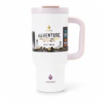 Manna™ Adventure™ Handled Tumbler - Cream Shimmer Perspective: Main