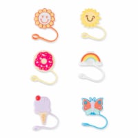 Manna Figural Straw Toppers Kids Perspective: Main