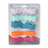 Manna™ Silicone Bottle Name Tags Perspective: Main