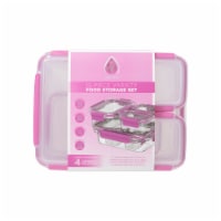 Manna™ Food Storage Set - Pink Perspective: Main