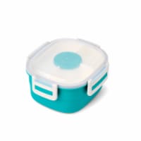 Manna™ Salad Bento Box - Teal Perspective: Main
