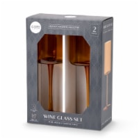 Core™ Home Wine Glass - Amber Perspective: Main