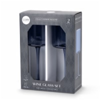 Core Home Wine Glasses - Blue Perspective: Main