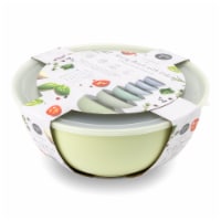 Core Kitchen 12 Piece Mixing Bowl Set With Lids - Green Perspective: Main