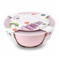 Core Kitchen 12 Piece Mixing Bowl Set With Lids - Pink Perspective: Main