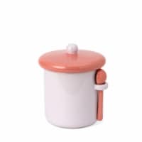 Core Ceramic Jar with Spoon - Purple Perspective: Main