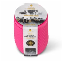 Manna™ Studded Wine Tumbler - Pink Perspective: Main