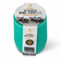 Manna™ Studded Wine Tumbler - Green Perspective: Main