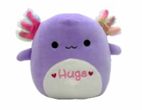 Squishmallows Valentine's Day Axolotl Plush - Purple, 8 in