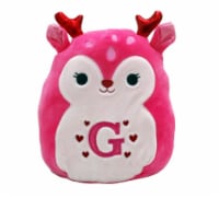 Squishmallows Monogram G Valentine Plush Perspective: Main