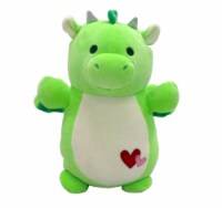 Squishmallows Hugmees Green Dragon Plush Perspective: Main
