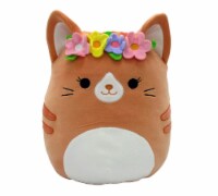 16" Tabby Cat with Flower Crown Easter Squishmallow Perspective: Main