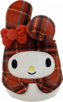 Red Plaid My Melody Plush Toy