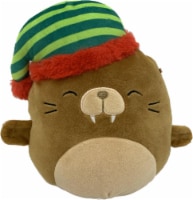 Squishmallows 8" Walrus with Santa Hat Plush Toy