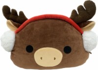 Squishmallows 18" Christmas Stackable Moose with Earmuffs Plush Toy