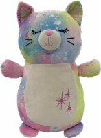 Squishmallows 18" HugMee Rainbow Sparkle Cat Plush Toy