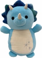 Squishmallows 18" HugMee Blue Triceratops Plush Toy