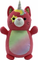 Squishmallows 14" Hugmees Pink Starry Eyed Caticorn Plush Toy