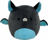 Squishmallows 16" Black and Teal Fruit Bat Plush Toy