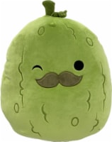 Pickle With Mustache Plush Toy