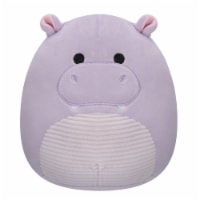 Purple Hippo With Corduroy Belly Plush Toy