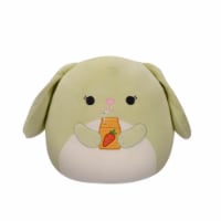 Squishmallows Green Bunny Holding Carrot Juice Box Plush 12 in Foods Co