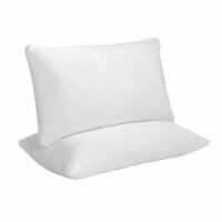 Comfrey Breathable Shredded Memory Foam Queen Size Pillow (Set Of 2)