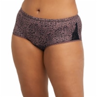Maidenform Hipster Period Pants Brown Leopard Print