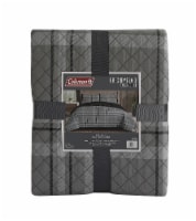 Coleman Gregory Plaid Quilt - Gray