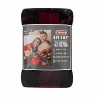 Coleman® Buffalo Check Blanket - Red Perspective: Main