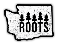 Stickers Northwest WA Roots Sticker Perspective: Main