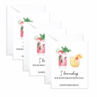 Pour Decisions Cocktail Birthday Card, Friend Birthday Card