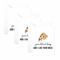 Hot and Cheesy Pizza Card, Romantic Card, Funny Love Card