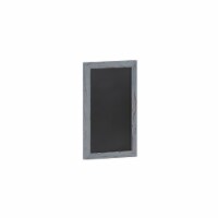 17 Inch Wall Hanging Chalkboard, Memo Board, Eraser, Gray