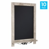 Canterbury 12 x 17 , Hanging Wall Chalkboards, Countertop Memo Boards, Set of 10