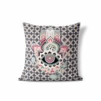Heavenly Hand Indoor/Outdoor Pillow in Gray 28x28