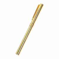 Minimalist Metallic Ink Pen - Gold