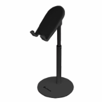 Multi-Angle Extendable Desk Cell Phone Holder & iPad Stand - Black