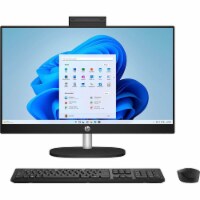 HP 24CR0040 23.8 inch Multi-Touch All-In-One Desktop Computer - Black