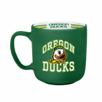 Oregon Ducks 15-Ounce Stripe Mug Perspective: Main
