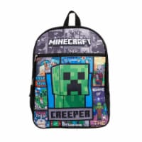 Bioworld Merchandising Minecraft Backpack Perspective: Main