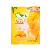FruTips™ Fruity Burst Peelable Mango Flavored Gummy Candy Bag Perspective: Main