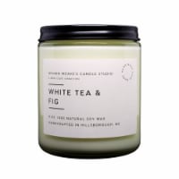 White Tea & Fig 8 oz Soy Wax Candle