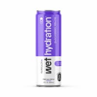 Wet Hydration® Melon Berry Caffeine Vitamin B Ready to Drink Beverage Perspective: Main