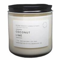 Coconut Lime 8 oz Soy Wax Candle