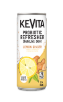 Kevita® Lemon Ginger Probiotic Sparkling Drink Perspective: Main