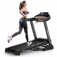 Superfit 3.75HP Electric Folding Treadmill W Auto Incline 12 Program APP Control 65 Mariano s